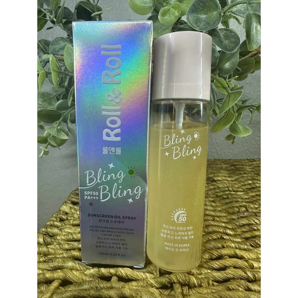Roll & Roll Bling Bling Sunscreen Oil Spray‎